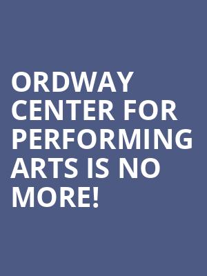 Ordway Center For Performing Arts is no more